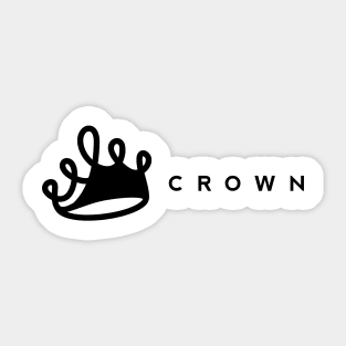 Crown Sticker